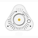 Smart home security camera, 3D panoramic camera, flying saucer design, 360-degree view camera, HD surveillance camera, night vision home camera, indoor security system, motion detection alarm, smart home monitoring camera | Bentalia Home