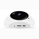 Smart home security camera, 3D panoramic camera, flying saucer design, 360-degree view camera, HD surveillance camera, night vision home camera, indoor security system, motion detection alarm, smart home monitoring camera | Bentalia Home