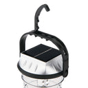 camping light, solar camping lantern, hand crank light, portable outdoor light, rechargeable camping light, emergency camping lantern, solar-powered light, black camping lantern | Bentalia Home