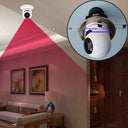 Yilot Wi-Fi bulb camera, 1080P security camera, home surveillance bulb, smart home monitoring, 360° panoramic camera, wireless Wi-Fi camera, bulb security system, Yilot APP camera, ABS body security camera, discreet home monitoring | Bentalia Home