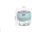 Mini Electric Garlic Chopper – USB Rechargeable Ginger Masher & Vegetable Crusher | Bentalia Home