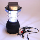 camping light, solar camping lantern, hand crank light, portable outdoor light, rechargeable camping light, emergency camping lantern, solar-powered light, black camping lantern | Bentalia Home