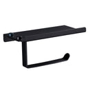 304 Stainless Steel Toilet Paper Holder with Phone Shelf – Mirror Finish, Bright Style | Bentalia Home