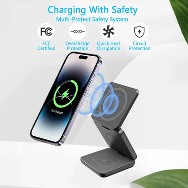 3-in-1 Magnetic Wireless Charger | Bentalia Homes