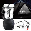 camping light, solar camping lantern, hand crank light, portable outdoor light, rechargeable camping light, emergency camping lantern, solar-powered light, black camping lantern | Bentalia Home