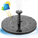 Solar Fountain Outdoor Garden Classic Round - Automatic Solar-Powered Water Feature, 30-55cm Spray Height | Bentalia Home
