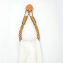 Nail-Free Hemp Rope Paper Towel Holder - Bathroom Towel Hook & Toilet Paper Rack | Bentalia Home