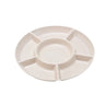 6-Compartment Food Storage Tray – Snack Plate for Party, Candy, Nuts & Appetizers | Bentalia Home