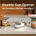 Rechargeable Automatic Can Opener with Magnetic Lid Lifter – Ideal for Elderly & Arthritis Relief | Bentalia Home