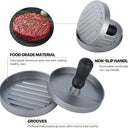 Non-Stick Burger Press with Wax Paper, Aluminum Hamburger Patty Maker for Kitchen & BBQ | Bentalia Home