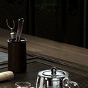 Heat-Resistant Glass Teapot with Stainless Steel Infuser, 401-500ml Kung Fu Teaware | Bentalia Home