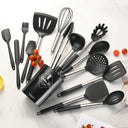 12PCS Food Grade Silicone Kitchen Cookware Utensils Set | Bentalia Homes