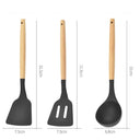 12PCS Food Grade Silicone Kitchen Cookware Utensils Set | Bentalia Homes