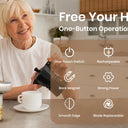 Rechargeable Automatic Can Opener with Magnetic Lid Lifter – Ideal for Elderly & Arthritis Relief | Bentalia Home