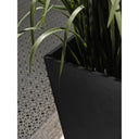 Indoor/Outdoor Taper Plastic Planter, 2-Pack (26 inch, Black) | Bentalia Homes