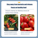 Electric Ultrasonic Vegetable & Fruit Washing Machine – Portable 4L Food Purifier | Bentalia Home