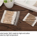 500pcs Double-Headed Cotton Swabs – Makeup, Nose, Ears Cleaning Health Care Tools | Bentalia Home