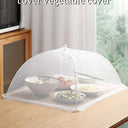Foldable Dining Table Cover, Dust & Fly-Proof Vegetable Food Cover for Home Use | Bentalia Home