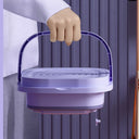 8L Portable Foldable Mini Washing Machine with Spin Dryer – USB Powered for Socks, Underwear, and Small Household Laundry | Bentalia Home