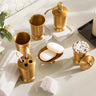 Elegant Bronze Bathroom Accessories Set – Copper Toothbrush Holder | Bentalia Home