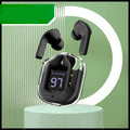 Mini Transparent Wireless Bluetooth Headset – ENC Noise Reduction, LED Display, True Wireless Sports Music | Bentalia Home