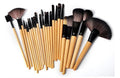 makeup brush set, 21-piece brush set, professional makeup brushes, soft bristle brushes, travel makeup kit, cosmetic brush set, foundation and blush brushes | Bentalia Home