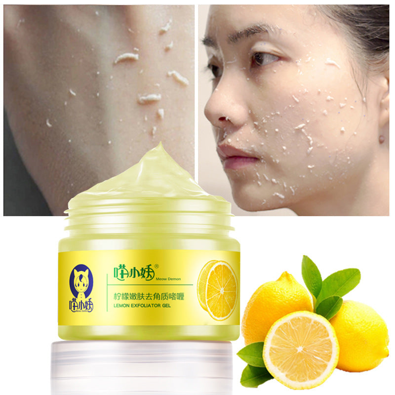 Lemon Rejuvenation Exfoliating Gel – Deep Clean Pore & Dead Skin Removal (120g) | Bentalia Home