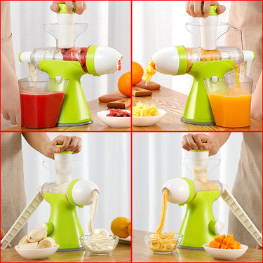 Manual Juicer – Hand-Cranked Lemon & Orange Juice Squeezer, Small Household Juicer | Bentalia Home
