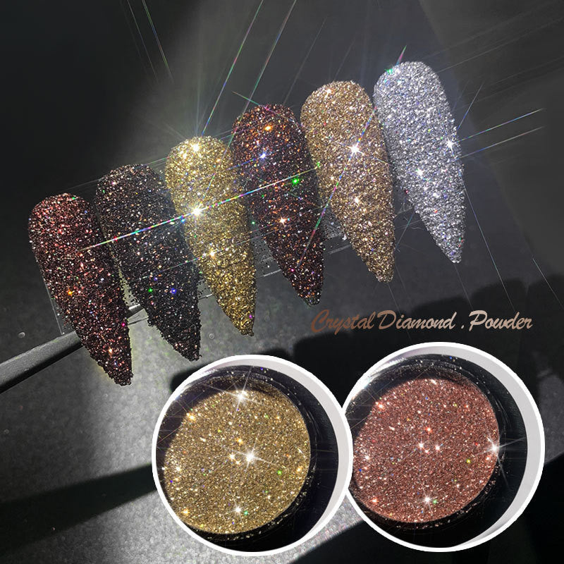 Elevate Your Nail Art with Shimmering Diamond Powder | Bentalia Home