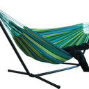 canvas camping hammock, portable outdoor hammock, durable hammock for camping, lightweight hiking hammock, backyard hammock, heavy-duty hammock, 200kg capacity hammock, large canvas hammock, travel-friendly hammock, comfortable outdoor lounging hammock | Bentalia Home