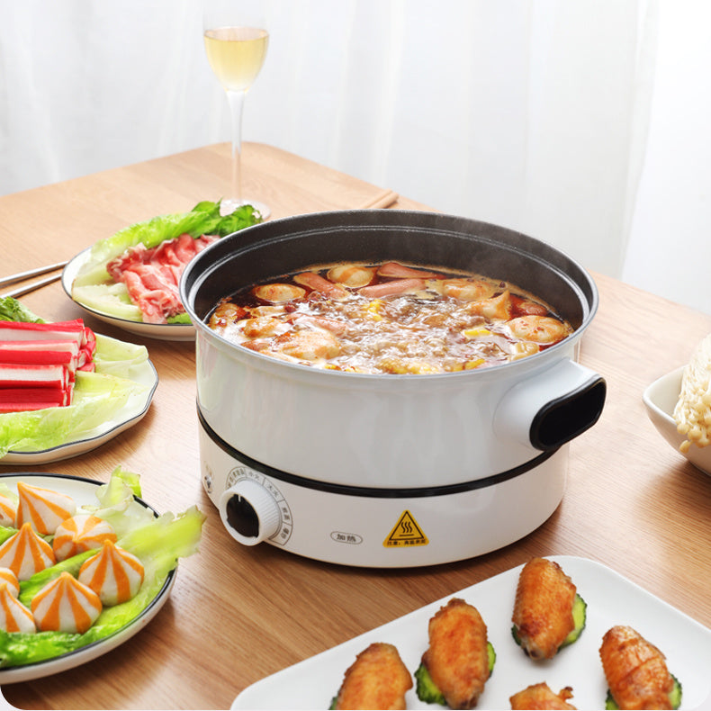 Multifunctional Electric Hot Pot – 4L Household Cooking Pot for Steaming, Frying, Stewing, & More | Bentalia Home