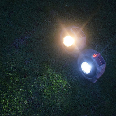 Solar Simulation Stone Lamp - IP65 LED Garden Light with Adjustable White & Warm Light | Bentalia Home