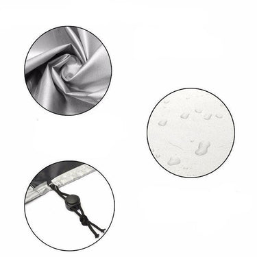 Silver Outdoor Garden Waterproof Furniture Cover - 90% Polyester Fiber, Durable Protection for Yard Furniture | Bentalia Home