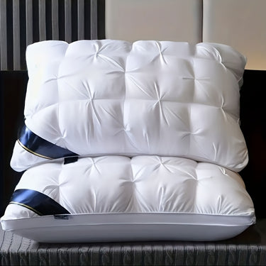 2pcs Luxury 5-Star Hotel Quality Pillows – 19x29" Neck Support, All-Season Comfort, Machine Washable