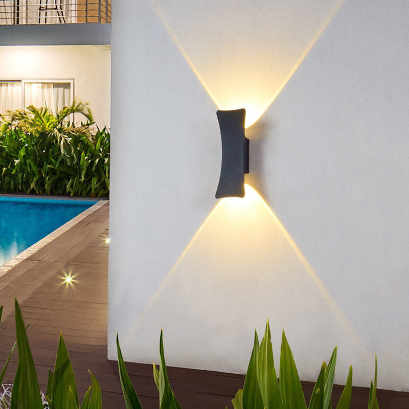 Outdoor Wall Lamp - Waterproof Villa Garden Light, Modern Design, 6W LED, Indoor/Outdoor Use | Bentalia Home