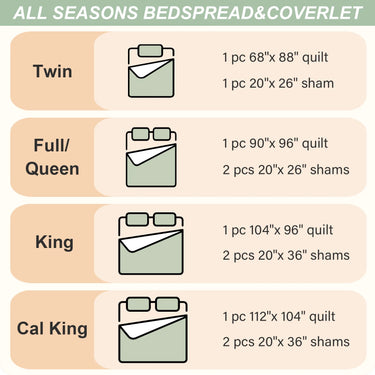 Reversible King Size Quilt Set, 3-Piece Lightweight Quilts Soft Bedspreads Bed Coverlets, Light Grey