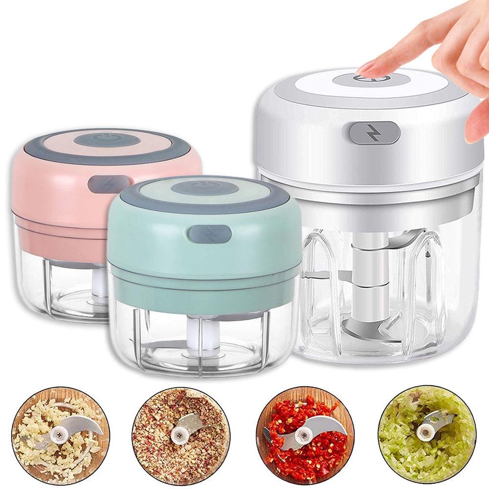 Mini Electric Garlic Chopper – USB Rechargeable Ginger Masher & Vegetable Crusher | Bentalia Home