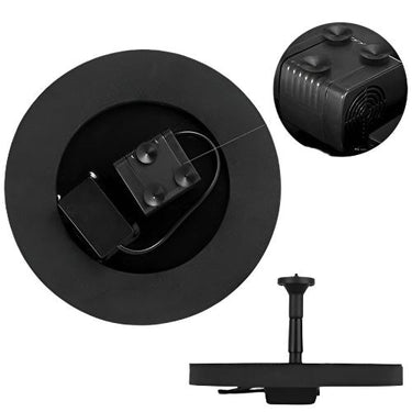Solar Fountain Outdoor Garden Classic Round - Automatic Solar-Powered Water Feature, 30-55cm Spray Height | Bentalia Home