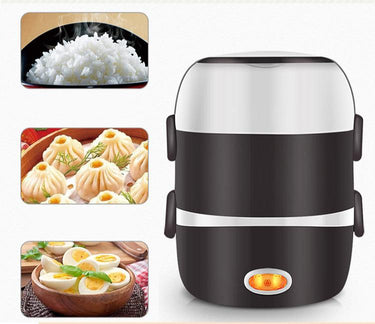 Multi-Function Electric Lunch Box with 2L/1.3L Capacity – USB Powered Food Warmer | Bentalia Home