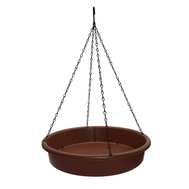 Outdoor Garden Hanging Bird Feeder - Durable PP Material, Large Size, Brown | Bentalia Home