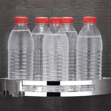 Bathroom Accessories Corner Shelf – Space-Saving Toilet Shelf for Organized Storage | Bentalia Home