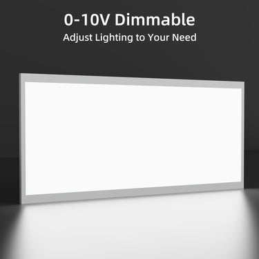 SYLEEN 5500 Lumen LED Flat Panel Light – 50W | 5000K Daylight | 0-10V Dimmable