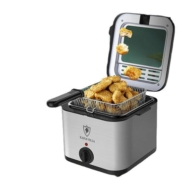 Visual Multifunctional Electric Air Fryer – 2.5L Skewer & French Fries Machine, 1000W | Bentalia Home
