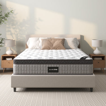 Premium Diamond Innerspring Hybrid Mattress – Cooling Gel Memory Foam & Motion Isolation