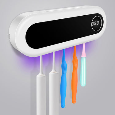 Wall-Mounted Smart UV Toothbrush Sterilizer & Toothpaste Dispenser | Bentalia Home