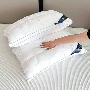 2pcs Luxury 5-Star Hotel Quality Pillows – 19x29" Neck Support, All-Season Comfort, Machine Washable