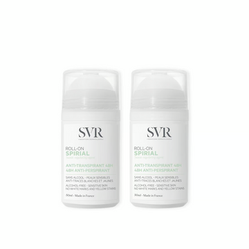 SVR Spirial Deodorant Anti-Perspirant/Transpirant 48H Roll-On 2pkX50ml Exp.03/26