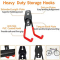 Heavy Duty Garage Wall Mount Metal Hook /Bicycle Hanger/Anti-slip/Ladders Hook