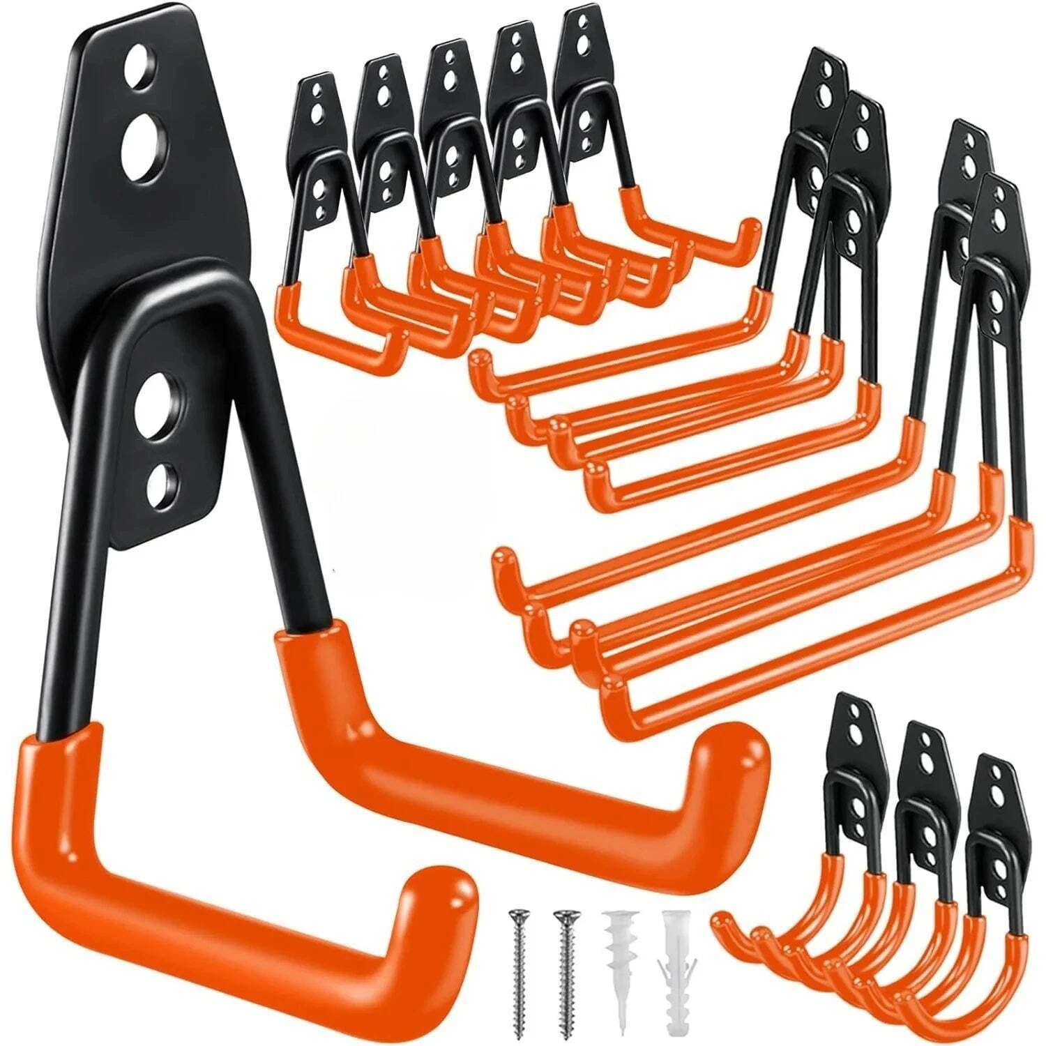 Heavy Duty Wall Mount Metal Hook/Hanger/Garage /Anti-slip Ladders Garden Tool