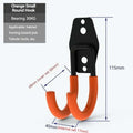 Heavy Duty Wall Mount Metal Hook/Hanger/Garage /Anti-slip Ladders Garden Tool